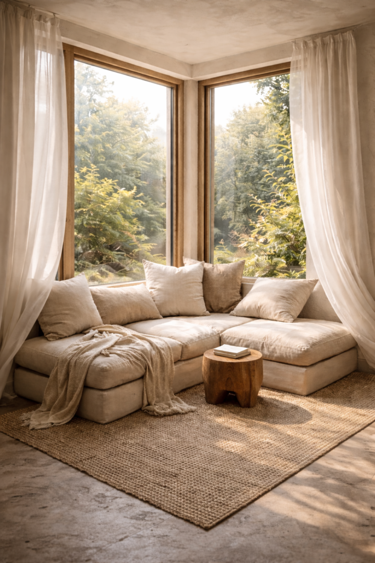 Cozy Window Seating Ideas for a Calm & Relaxing Home