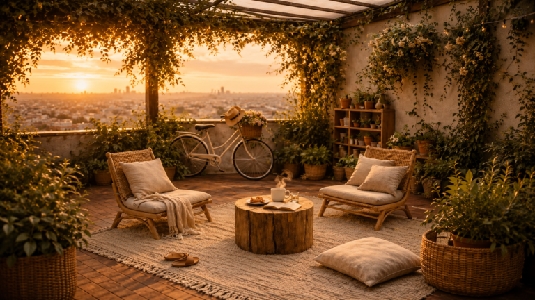 Cozy Rooftop Balcony Ideas for Warm Evenings