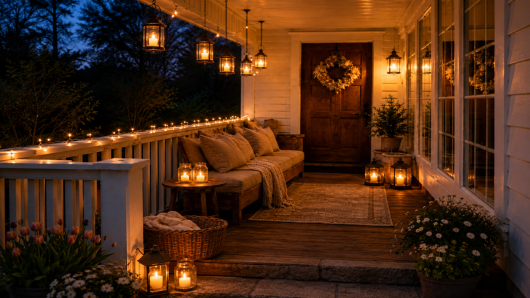 Cozy Front Porch Decor Ideas for Warm Evenings