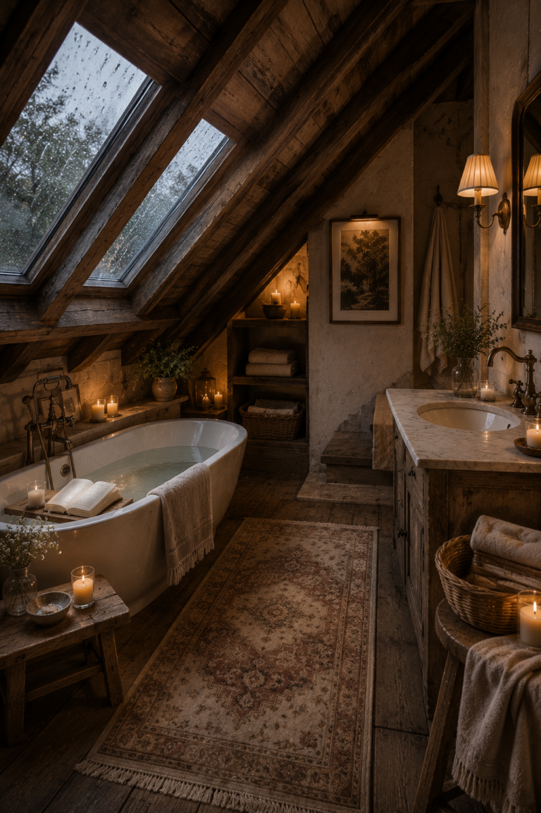 Rainy Day Attic Spa Retreat